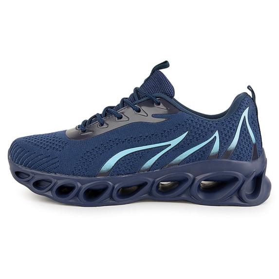 Unisex Wide Fit Walking Shoes, Slip On Soft Sole Comfort Sneakers
