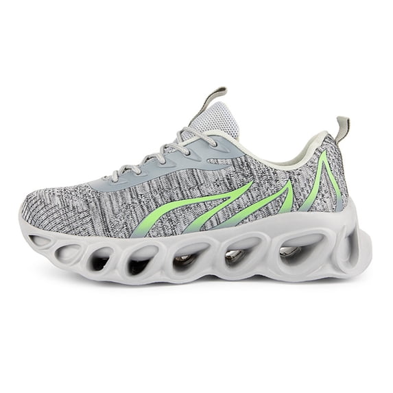 Unisex Wide Fit Walking Shoes, Slip On Soft Sole Comfort Sneakers