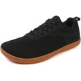 thumbnail image 1 of Unisex Wide Toe Box Barefoot Shoes Mesh Breathable Zero Drop Walking Sneakers for Tennis Running Workout Gym Jogging, 1 of 10