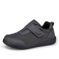 thumbnail image 1 of Unisex Wide Width Hook and Loop Walking Shoes for Men Women, Breathable Mesh Comfort Sneakers, Anti-slip Casual Everyday Footwear, 4 Colors, 1 of 7