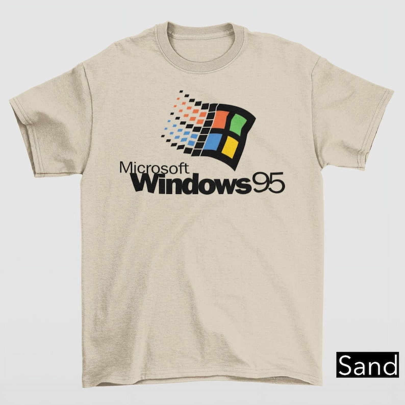 Unisex Windows 95 Gift T-Shirt, 90's Aesthetic Vintage Graphic Tee, 2000s Nostagics Shirt, Cool 90's Gift, Y2K Clothing, 90's Summer Tshirt