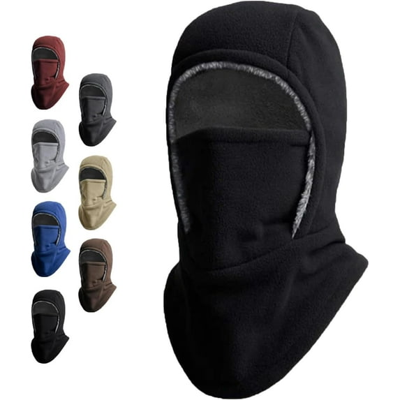 Unisex Windproof & Warm Balaclava, Multi-Functional Winter Face Mask, Thermal Neck Gaiter for Skiing, Hiking, Motorcycle, Outdoor Sports
