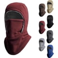 thumbnail image 1 of Unisex Windproof & Warm Balaclava, Thickened One-Piece Winter Face Mask Fleece Balaclava Neck Cover Helmet Hood, 1 of 7