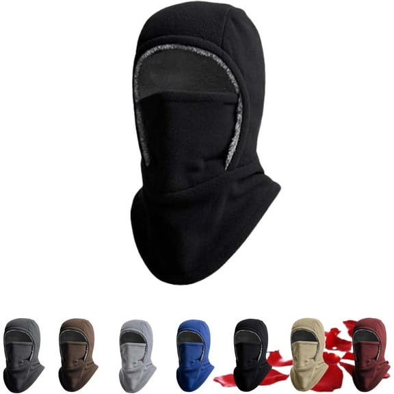 Unisex Windproof & Warm Balaclava, Windproof Face Cover for Men Women Skiing Cycling Warm Protection
