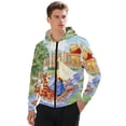 thumbnail image 1 of Unisex Winnie The Pooh Zip Up Hoodies 3D Printed Pullover Hooded Sweatshirt with Pocket for Mens Womens, 1 of 8