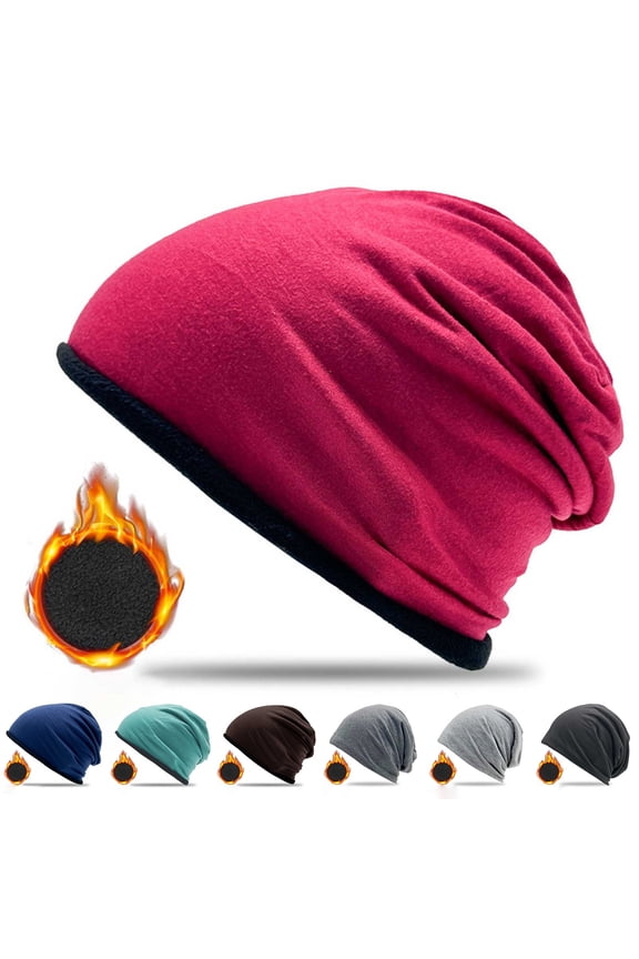 Unisex Winter Cuffed Beanie Soft Warm Ski Watch Cap for Men and Women
