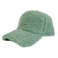 thumbnail image 1 of Unisex Winter Lamb Wool Baseball Cap - Adjustable Teddy Hat, Warm for Outdoor Travel/Sports, 1 of 3