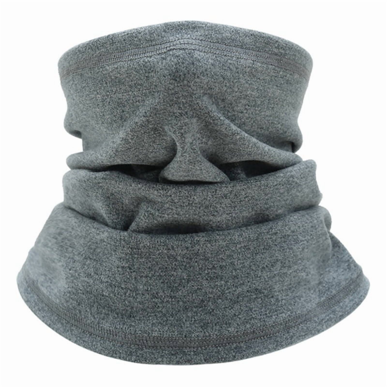 Unisex Winter Fleece Lined Neck Gaiter, Windproof Ski Scarf Face Mask for Outdoor Skiing Hiking, Multiple Colors Available
