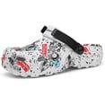 thumbnail image 1 of Unisex Winter Fur Lined Clogs Faux Fur Garden Shoes Fuzzy Houseclogs Indoor Outdoor Slip On Soft Lightweight Sandals with Adjustable Strap, 1 of 14