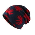 thumbnail image 1 of Unisex Winter Hat Vintage Ethnic Print Colorful Elastic Anti-slip Regular Fit Baggy Soft Warm Wide Band Colorfast Women Men Beanie, 1 of 6