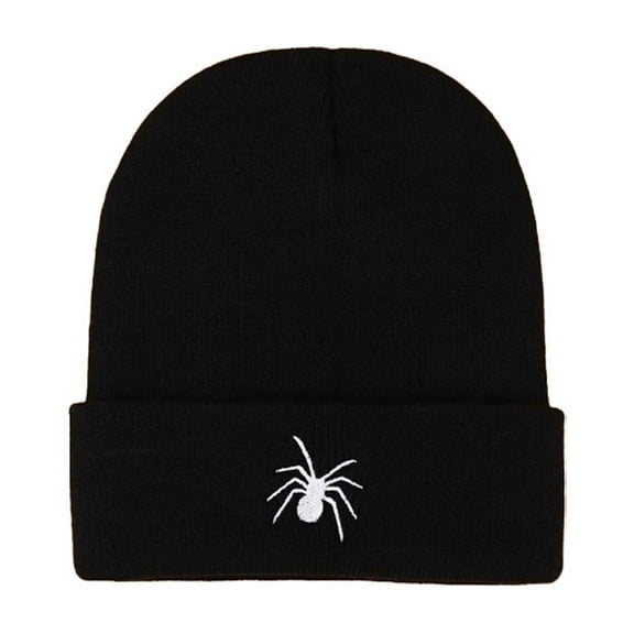 Unisex Winter Knit Cap with Design and Elegant Embroidery for Cold Weather