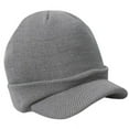thumbnail image 1 of Unisex Winter Men's Knit Cap with Brim Beanie Hat Warm Thick Hat for Outdoor, 1 of 5