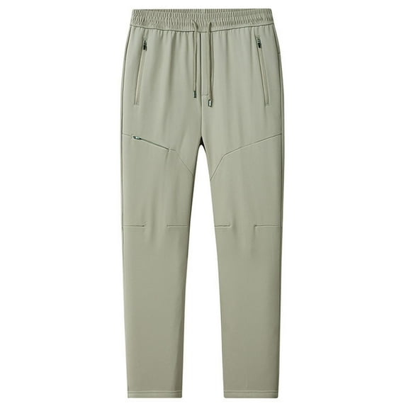 Unisex Winter Outdoor Ski Pants, Graphene Thermal Insulated Hiking Pants, Waterproof Snow Pants for Men and Women, Multi-Pocket Skiing Trousers, All-Gender Cold Weather Gear Light Green