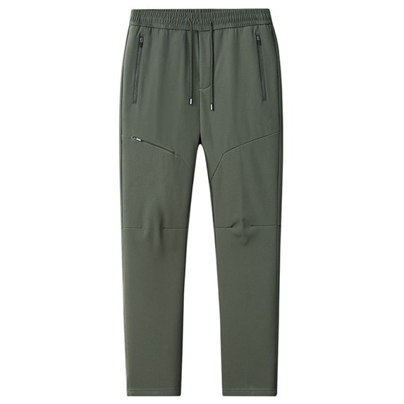 Unisex Winter Outdoor Ski Pants, Graphene Thermal Insulated Hiking Pants, Waterproof Snow Pants for Men and Women, Multi-Pocket Skiing Trousers, All-Gender Cold Weather Gear Army Green