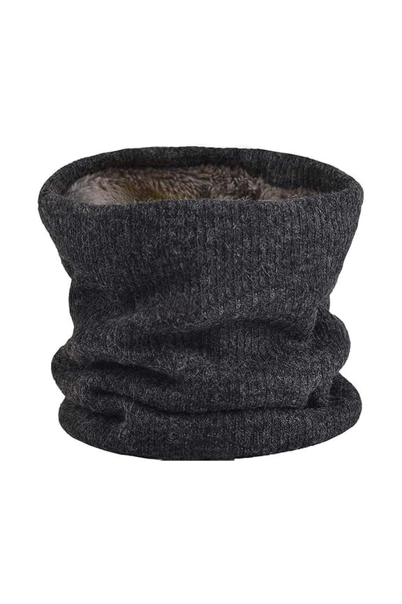 Unisex Winter Ski Neck Warmer, Fleece Tube Scarf, Gaiter Mask, Thick Windproof Loop Scarf
