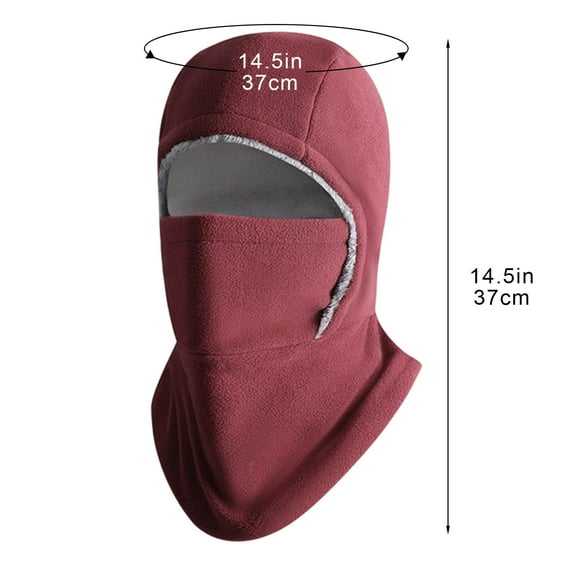 Unisex Winter Warm Neck Mask Hat with Ear Protection for Outdoor Sports and Activities