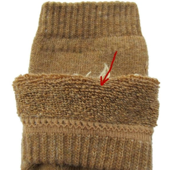 Unisex Winter Warm Socks Made from Camel Hair, Thick Terry Design for Cold Weather, Breathable and Moisture Wicking, Ideal for Hiking Running Skiing, Sizes S and L