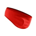 thumbnail image 1 of Unisex Winter Windproof Warm Fleece Ear Protection Headband Red One Size, 1 of 9