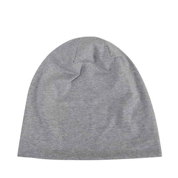 Unisex Women Men Cotton Stretch Thin Beanie Hat Elastic Baggy Slouchy Cap Hats