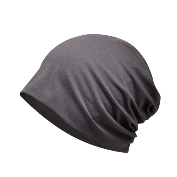 Unisex Women Men Cotton Stretch Thin Beanie Hat Elastic Baggy Slouchy Cap Hats