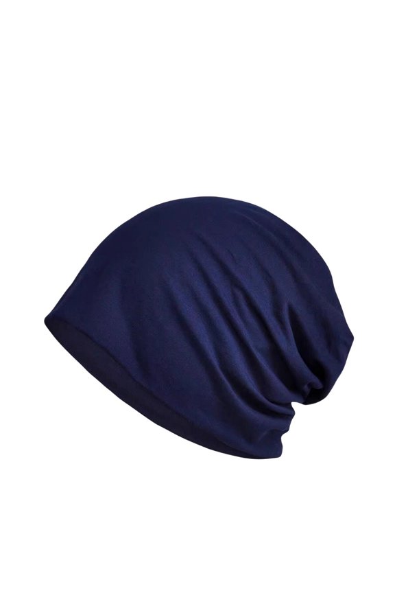 Unisex Women Men Cotton Stretch Thin Beanie Hat Elastic Baggy Slouchy Cap Hats