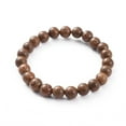 thumbnail image 1 of Unisex Wood Beads Stretch Bracelets Round Inner Diameter: 2-1/8 inch(5.5cm) DIY, 1 of 3