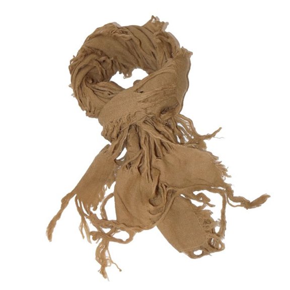 Unisex Wool Scarf Soft Ragged Neck Scarf Neckcover for Winter Autumn Popular 2000s Distressed Scarf for Casual Shopping