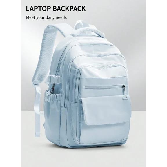 Unisex Work Backpack/Laptop Backpack, 15-17 Inch, Multiple Zipper Pockets, Lightweight & Durable, Suitable As School Bag