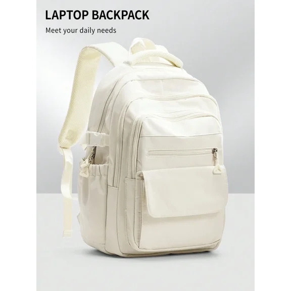 Unisex Work Backpack/Laptop Backpack, 15-17 Inch, Multiple Zipper Pockets, Lightweight & Durable, Suitable As School Bag