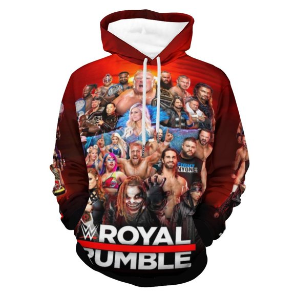 Unisex Wres-Tler-W,W-E Hoodies Long Sleeve Sweatshirts with Big Pockets for Men Women