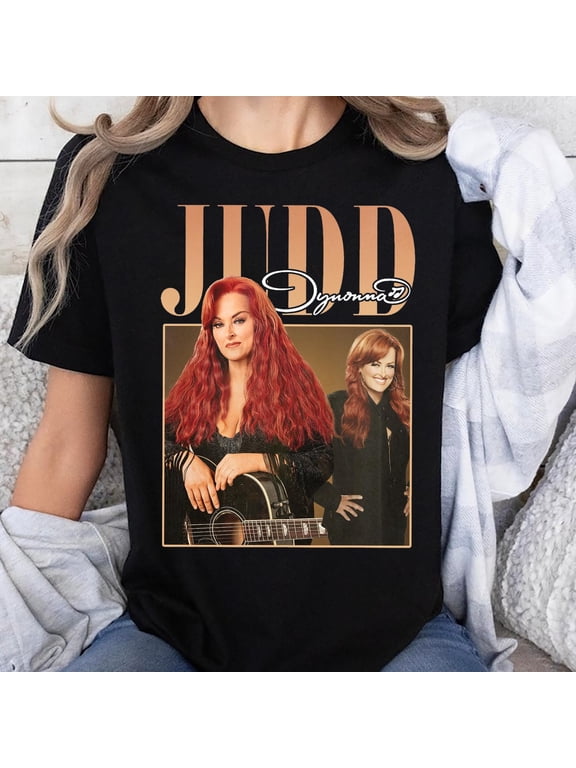 Unisex Wynonna Judd 90s Graphic T-Shirt, Sizes S-5XL, Tbun Men's And Women's Graphic Tee 100% Cotton by TBun, Full Sizes S-5XL