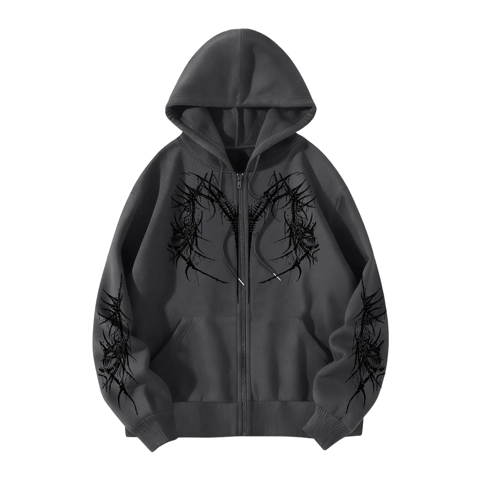 grunge fade design jacket y2k EKAM 似 Grunge jacket | Y2K