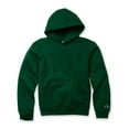 thumbnail image 1 of Unisex Youth Double Dry Action Fleece Pullover Hood, Dark Green - S, 1 of 5