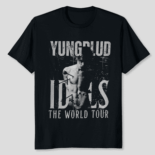 Yungblud 【 Sitting Life On Mars Tour Vintage T-Shirt Womens 】 レディース YUNGBLUD Sitting Life On Mars Tour Vintage T-Shirt Washed