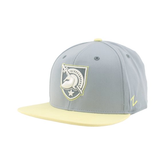 Unisex Zephyr Gray Army Black Knights Pastel Fitted Hat