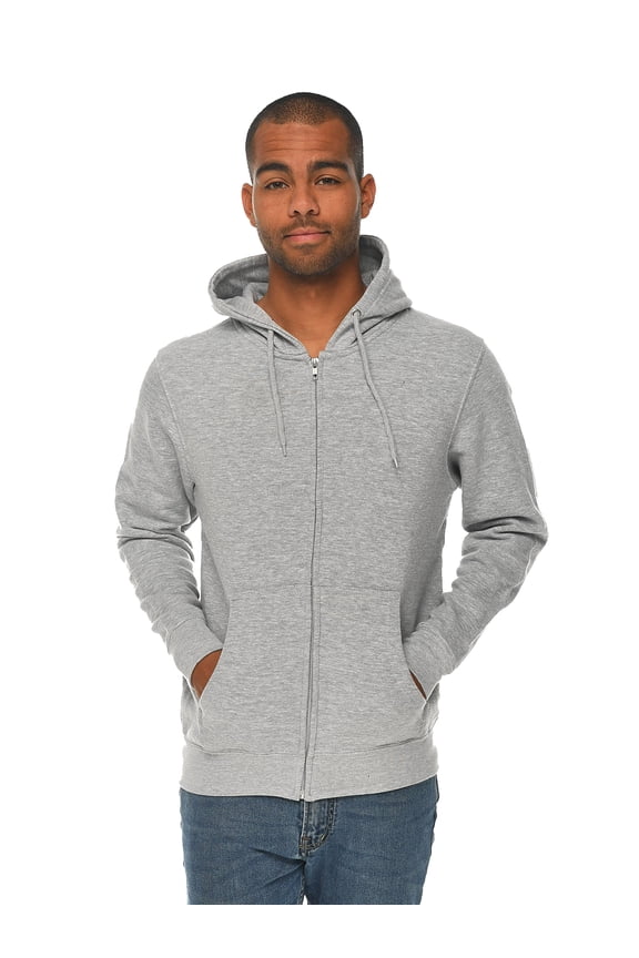Unisex Zipper Hoodie for Men Women Sweatshirts Casual Full Zip Hooded Sweaters Gifts - XS S M L XL 2XL - Plain Long Sleeve Hoody Womens Mens Tee