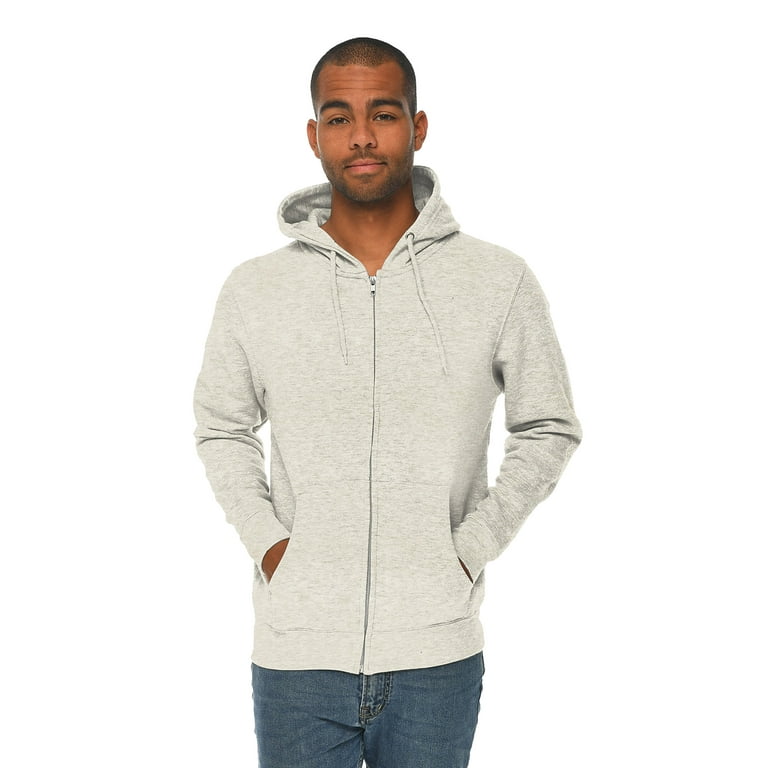 Unisex Zipper Hoodie for Men Women Sweatshirts Casual Full Zip