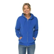 Unisex Zipper Hoodie for Women XS S M L XL 2XL Men Hoodie Casual Plain Hoody for Men - Blue Hoodie Blue Sweatshirt