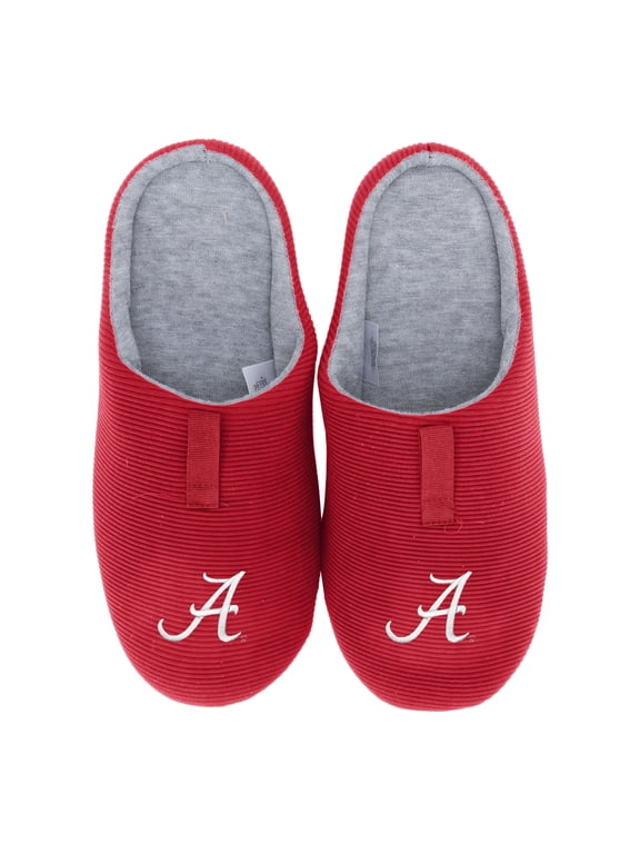 Unisex ZooZatz Alabama Crimson Tide Ribbed Slide Slippers