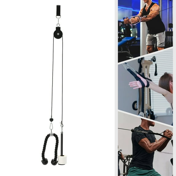 Weight Pulley System Cable Machine Pulley Training Equipment Sport 220.46lbs US