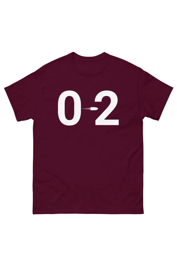 Unisex classic tee (Maroon, 3XL)