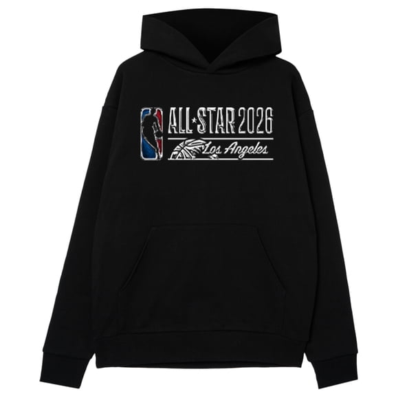Unisex round21 Black 2026 NBA All-Star Game Court Hoodie