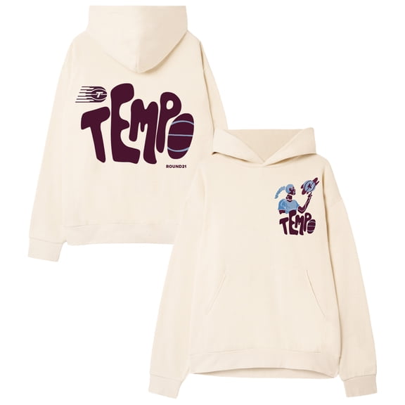 Unisex round21 Cream Toronto Tempo Heart of Toronto Hoodie
