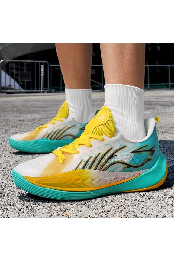 Unisex sports non-slip basketball shoes, men's running shoes, sports running shoes, cross-border couple's model (10 colors)