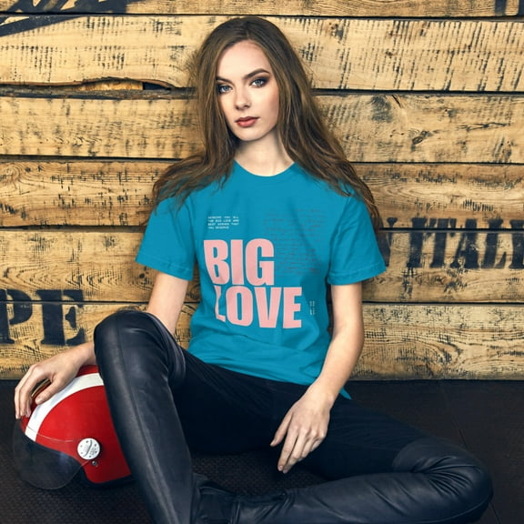 Unisex t-shirt (Aqua, S)