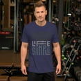 thumbnail image 1 of Unisex t-shirt (Heather Midnight Navy, 2XL), 1 of 2
