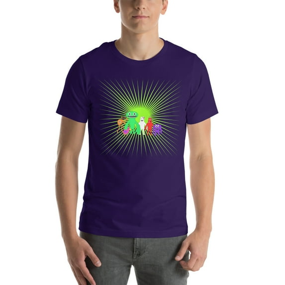 Unisex t-shirt (Team Purple, 3XL)