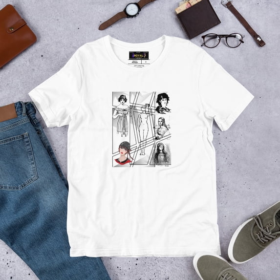 Unisex t-shirt (White, L)