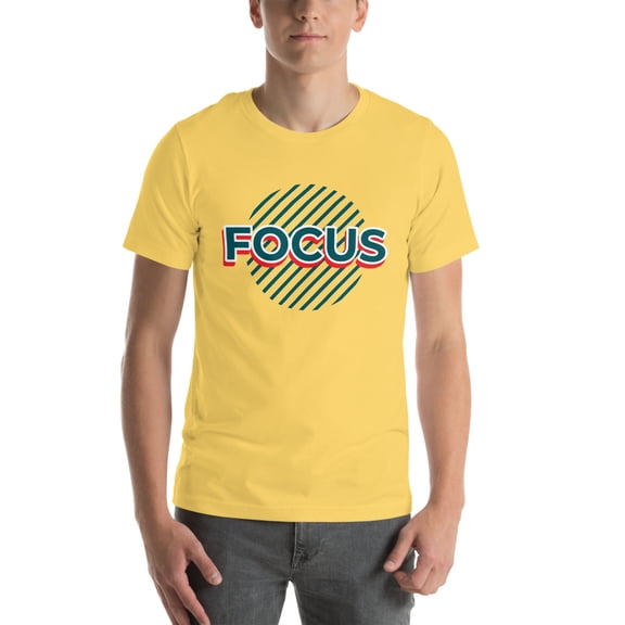 Unisex t-shirt (Yellow, M)