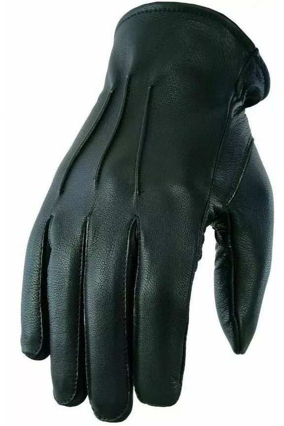 Unisex unlined Police Dressing Driving Fashion soft Sheep 100% Leather Gloves